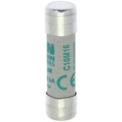 Eaton 16A Ceramic Cartridge Fuse, 10 x 38mm