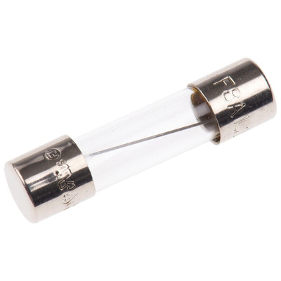 Eaton 8A F Glass Cartridge Fuse, 5 x 20mm