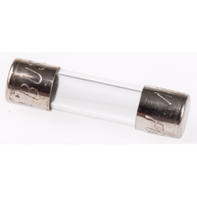 Eaton 63mA F Glass Cartridge Fuse, 5 x 20mm