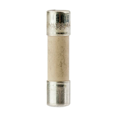 Eaton 250mA F Ceramic Cartridge Fuse, 5 x 20mm
