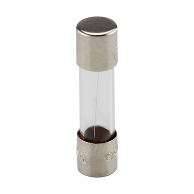 Eaton 125mA F Glass Cartridge Fuse, 5 x 20mm