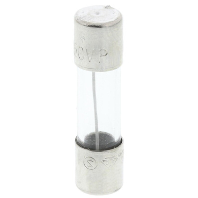 Littelfuse 63mA T Glass Cartridge Fuse, 5 x 20mm