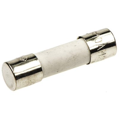 Littelfuse 10A F Ceramic Cartridge Fuse, 5 x 20mm