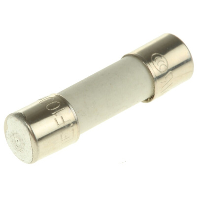 Littelfuse 100mA F Ceramic Cartridge Fuse, 5 x 20mm