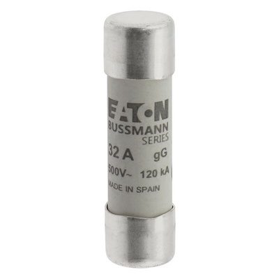 Eaton 32A Ceramic Cartridge Fuse, 14 x 51mm