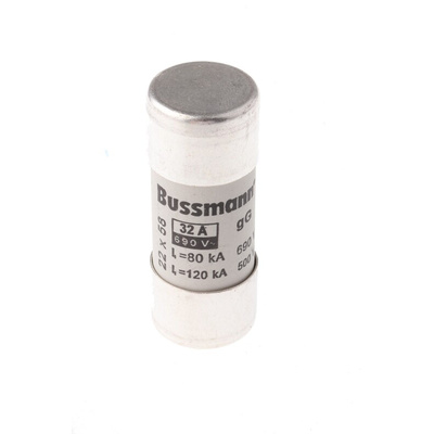 Eaton 32A Ceramic Cartridge Fuse, 22 x 58mm