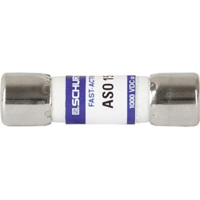 Schurter 5A F Melamine Cartridge Fuse, 10 x 38mm