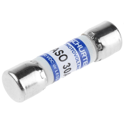 Schurter 30A F Melamine Cartridge Fuse, 10 x 38mm