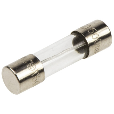 Littelfuse 500mA T Glass Cartridge Fuse, 5 x 20mm