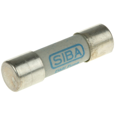 SIBA 11A Ceramic Cartridge Fuse, 10 x 38mm