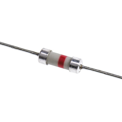 Littelfuse 50mA F Ceramic Cartridge Fuse, 3 x 8.4mm