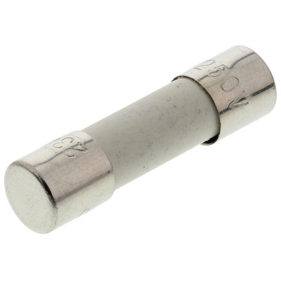 Littelfuse 6A M Ceramic Cartridge Fuse, 5 x 20mm