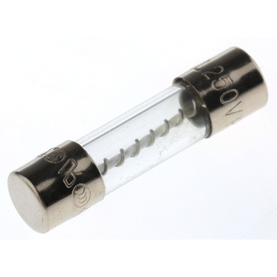 Littelfuse 4A T Glass Cartridge Fuse, 5 x 20mm