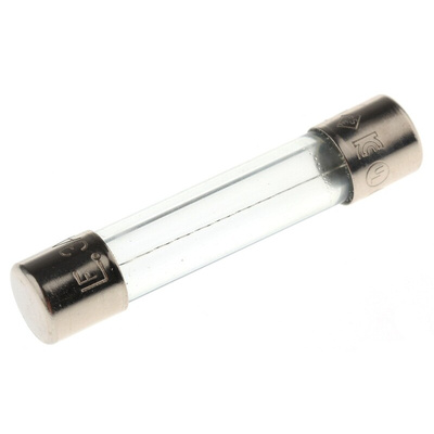 Littelfuse 3A F Glass Cartridge Fuse, 6.3 x 32mm