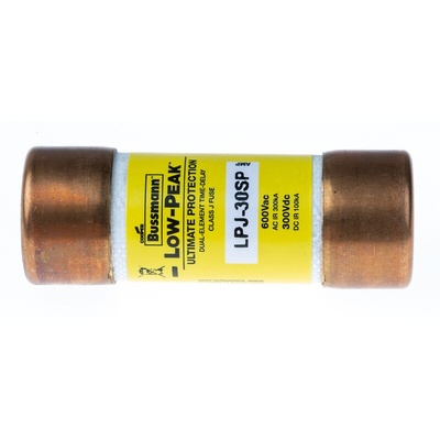 Eaton 30A T Cartridge Fuse, 21 x 57mm