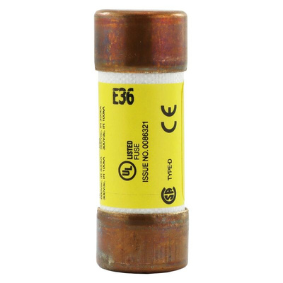 Eaton 15A T Cartridge Fuse, 21 x 57mm