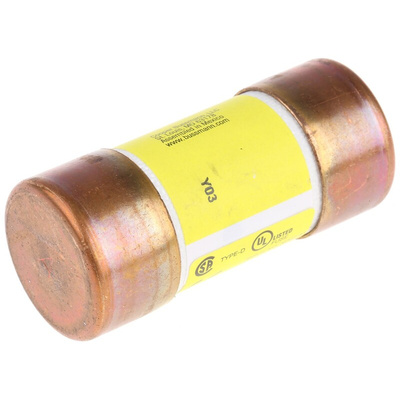 Eaton 50A T Cartridge Fuse, 25 x 60mm