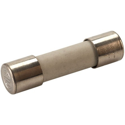 SIBA 100mA F Ceramic Cartridge Fuse, 5 x 20mm