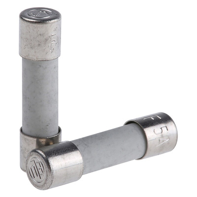 SIBA 5A F Ceramic Cartridge Fuse, 5 x 20mm