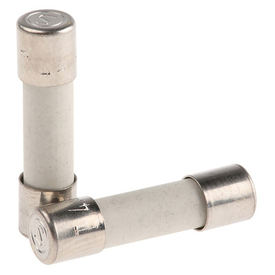 SIBA 4A T Ceramic Cartridge Fuse, 5 x 20mm