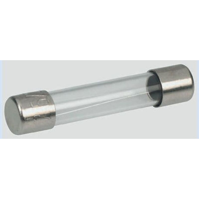 SIBA 12.5A F Glass Cartridge Fuse, 6.3 x 32mm