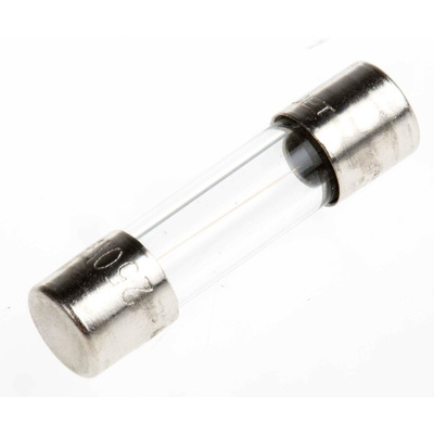 Schurter 1.6A F Glass Cartridge Fuse, 5 x 20mm