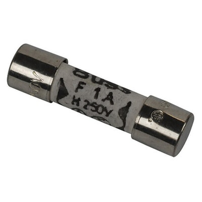 Eaton 500mA F Ceramic Cartridge Fuse, 5 x 20mm