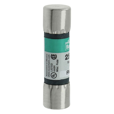 Eaton 10A T Melamine Cartridge Fuse, 10 x 38mm