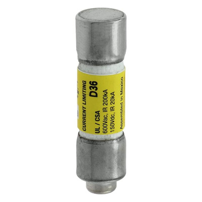 Eaton 15A T Melamine Cartridge Fuse, 10 x 38mm