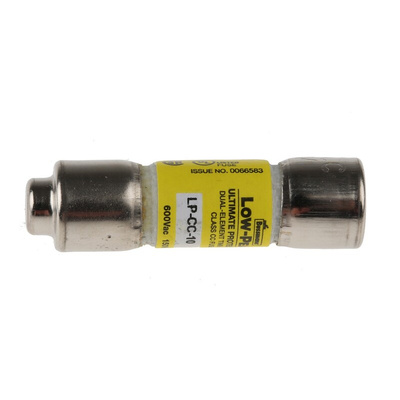 Eaton 10A T Melamine Cartridge Fuse, 10 x 38mm