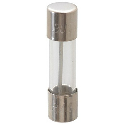 Eaton 20A F Glass Cartridge Fuse, 6.3 x 25mm