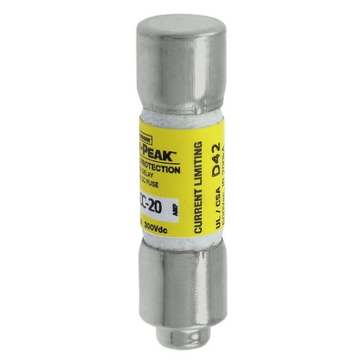 Eaton 20A T Melamine Cartridge Fuse, 10 x 38mm