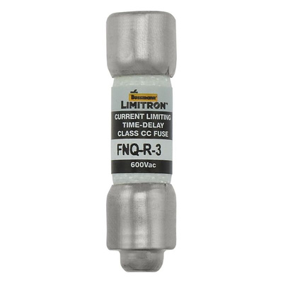 Eaton 3A T Melamine Cartridge Fuse, 10 x 38mm