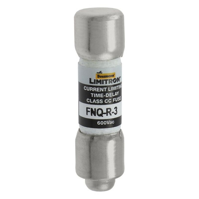 Eaton 3A T Melamine Cartridge Fuse, 10 x 38mm