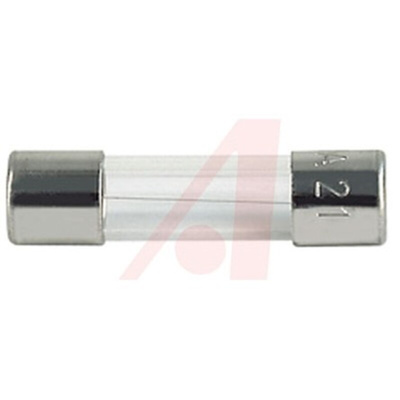 Schurter 6.3A F Glass Cartridge Fuse, 5 x 20mm