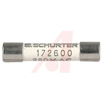 Schurter 16A T Ceramic Cartridge Fuse, 6.3 x 32mm
