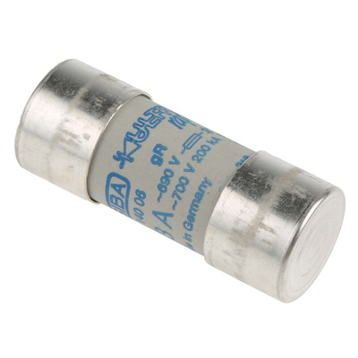 SIBA 63A Ceramic Cartridge Fuse, 22 x 58mm