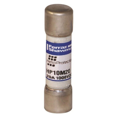 Mersen 12A Glass Melamine Cartridge Fuse, 10 x 38mm