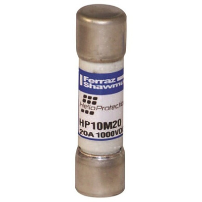 Mersen 2A Glass Melamine Cartridge Fuse, 10 x 38mm