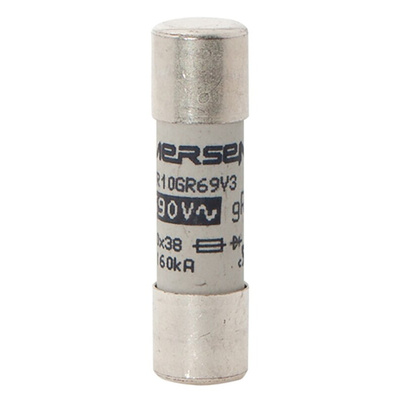 Mersen 10A FF Cartridge Fuse, 10 x 38mm