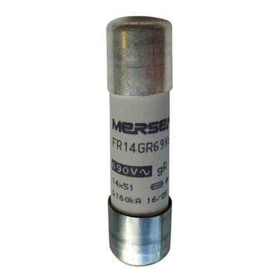Mersen 10A FF Cartridge Fuse, 14 x 51mm
