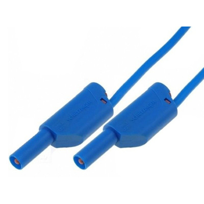 Electro PJP Test lead, 36A, 600 → 1000V, Blue, 25cm Lead Length