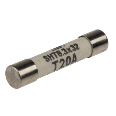 Schurter 20A T Ceramic Cartridge Fuse, 6.3 x 32mm