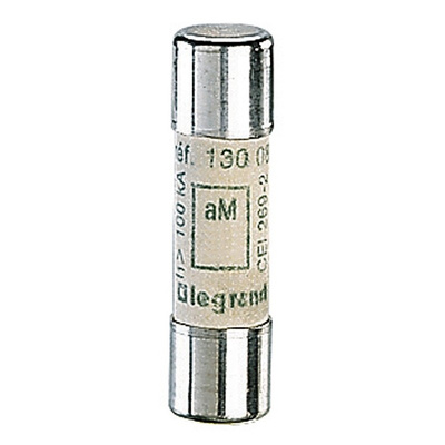 Legrand 6A Ceramic Cartridge Fuse, 10 x 38mm