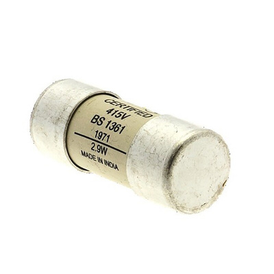 Eaton 15A Ceramic Cartridge Fuse, 23 x 57mm