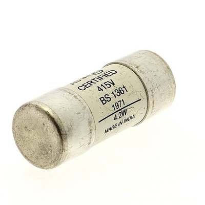 Eaton 50A Ceramic Cartridge Fuse, 23 x 57mm