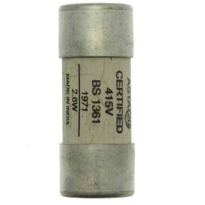 Eaton 20A Ceramic Cartridge Fuse, 23 x 57mm
