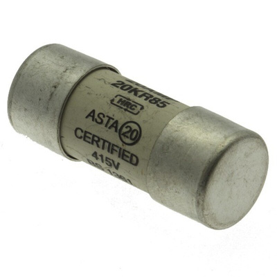 Eaton 20A Ceramic Cartridge Fuse, 23 x 57mm