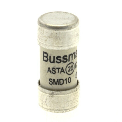 Eaton 10A Ceramic Cartridge Fuse, 13 x 29mm