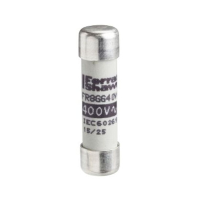 Schneider Electric 10A Cartridge Fuse, 10 x 38mm